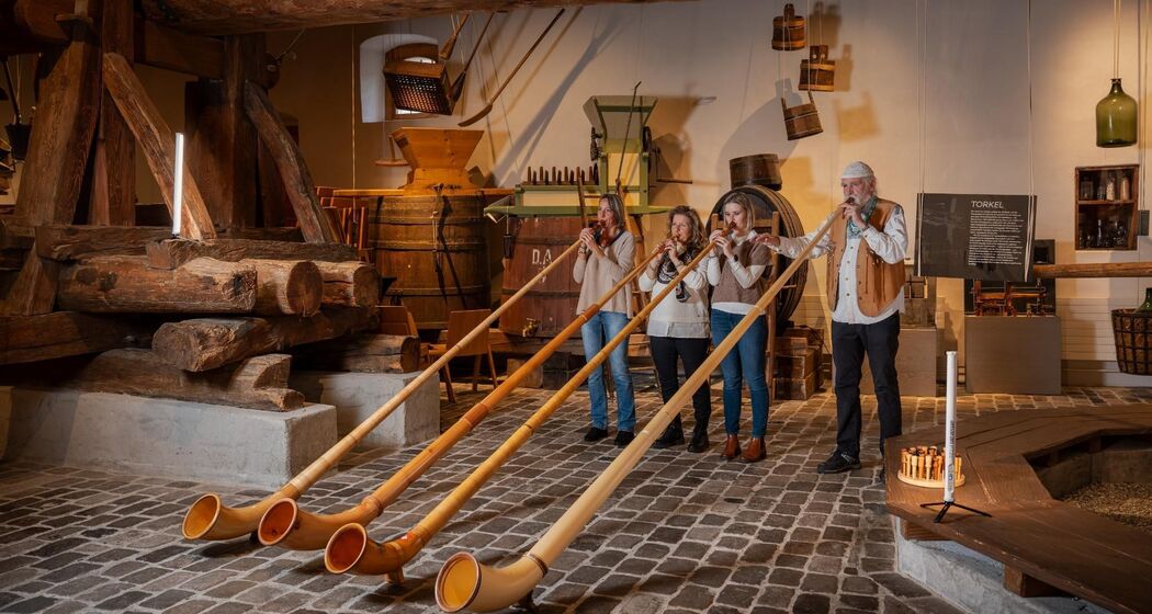 Alphorn Workshop Gruppe © Dreich Media