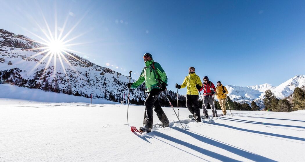 Paradise for snowshoe hikers © Tourismus Engadin Scuol Samnaun Val Müstair