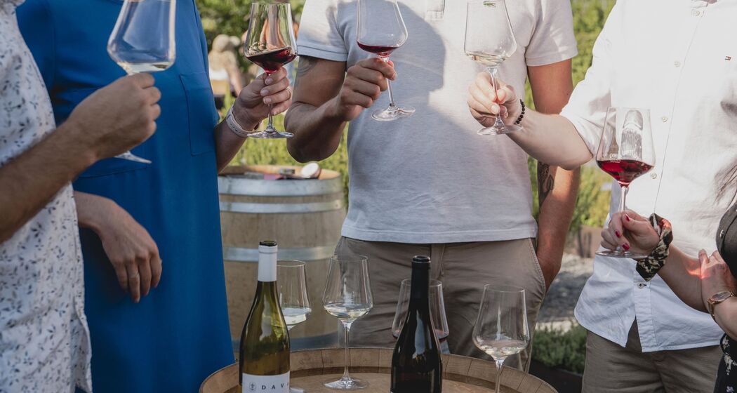 Wine tasting © Weingut Davaz