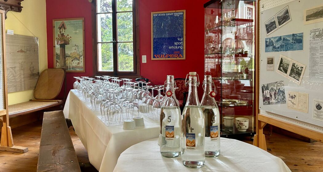 Degustation Hotel Waldhaus - Museum © Jeannine Lehmann
