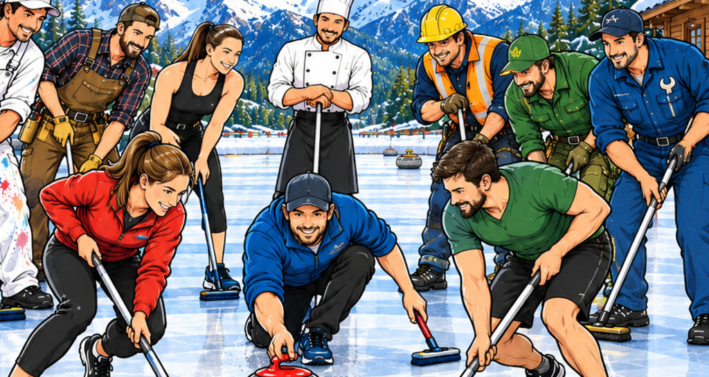 Curlingplakat umg