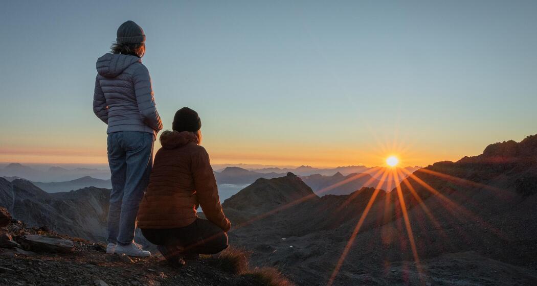 Rothorn Sunrise UpHill