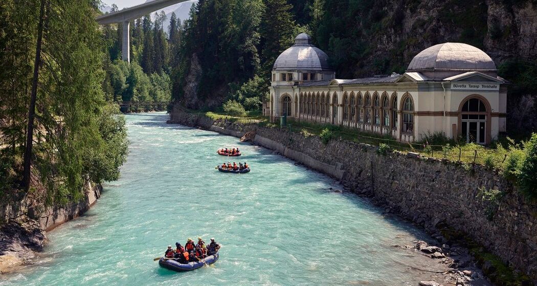 Rafting Scuolerschlucht © Engadin Adventure