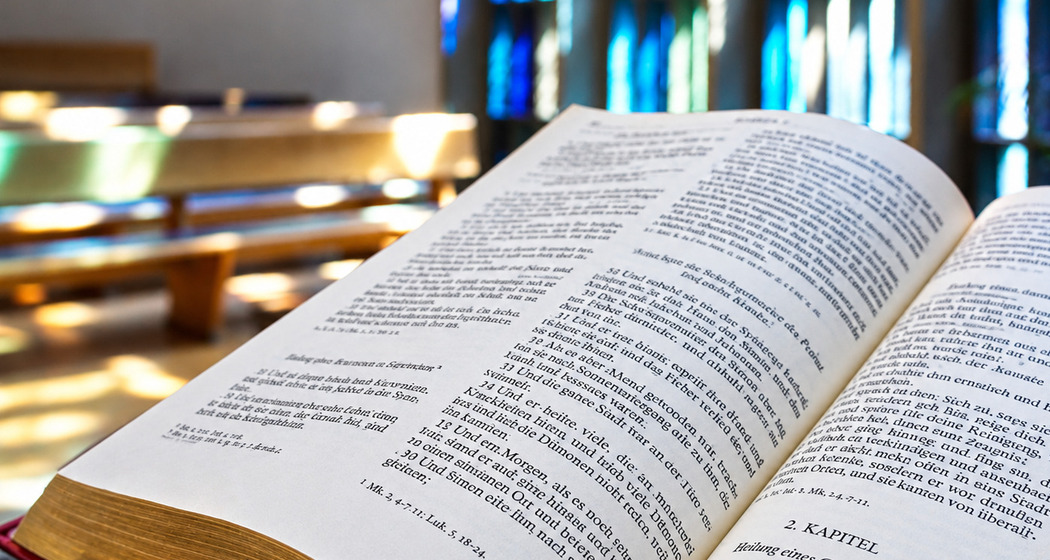 Bibel in der Comanderkirche