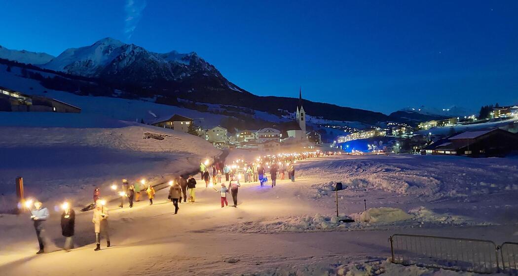 Weihnachtsfeier in La Nars
