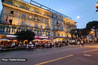 Façade de l'hotel