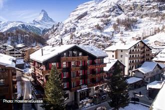 L'hôtel Julen en hiv