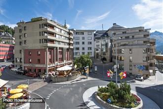 Aussenansicht Hauser St. Moritz