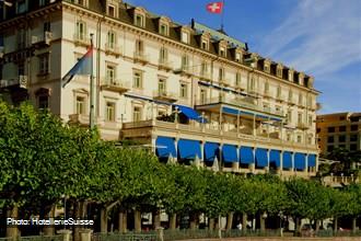 The iconic Belle Epoque façade of the Splendide Royal