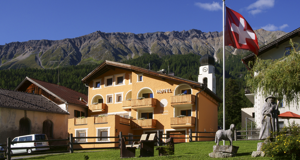 Aussenansicht Hotel Landgasthof Staila