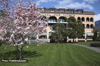 Garten und Hotel des Vignes