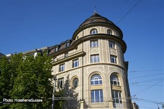 Vue extérieure de l’hôtel Anker