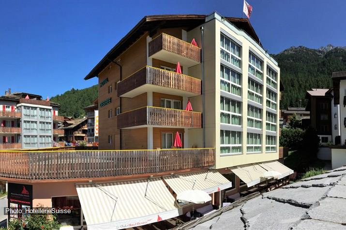 Vue extérieure été Family Hotel & Spa Desirée