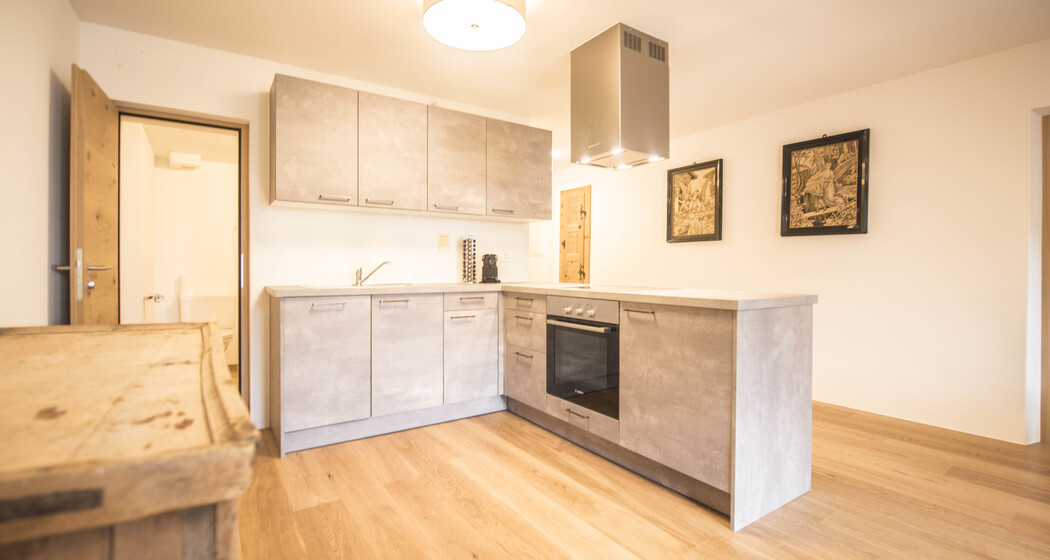 Komplett ausgestattete Küche Appartement Nr. 5