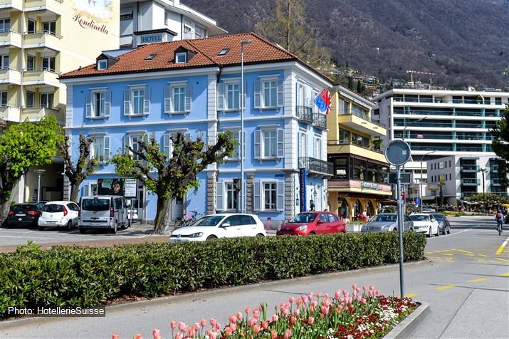 Vista dell'hotel