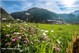 Andermatt Reuss im Sommer