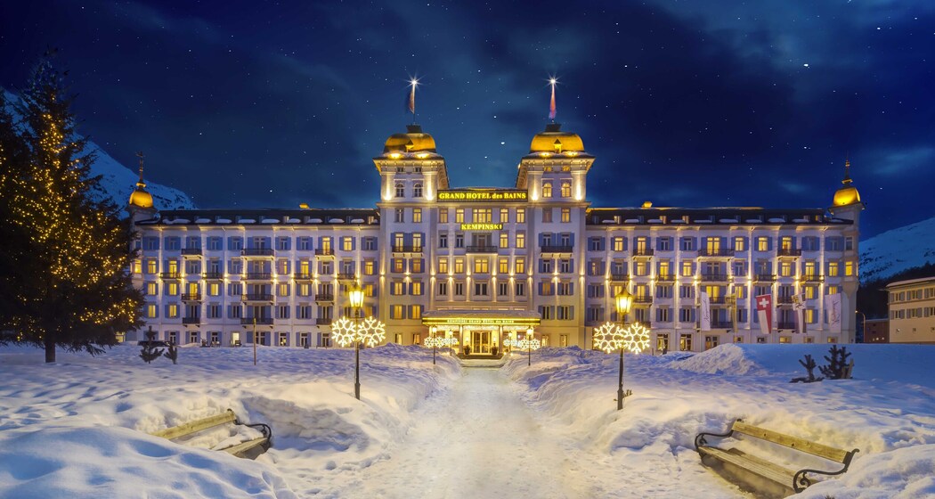 Kempinski St. Moritz Winterabend