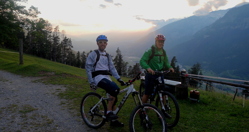 Abendstimmung auf Schönegg