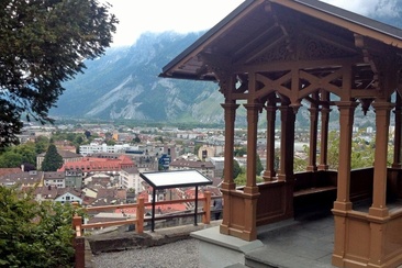 Haldenhüttli oberhalb Arosarank