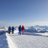 Wanderweg Weisshorn - Sattelhütte