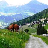 «In den Büelen» - Eingang zu Davos