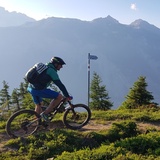 Lady Patricia Trail, gegenüber der Calanda