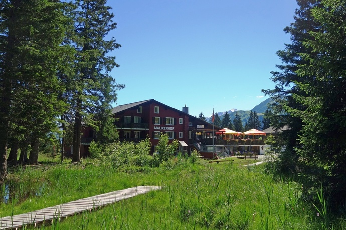 Malixerhof Brambrüesch im Sommer