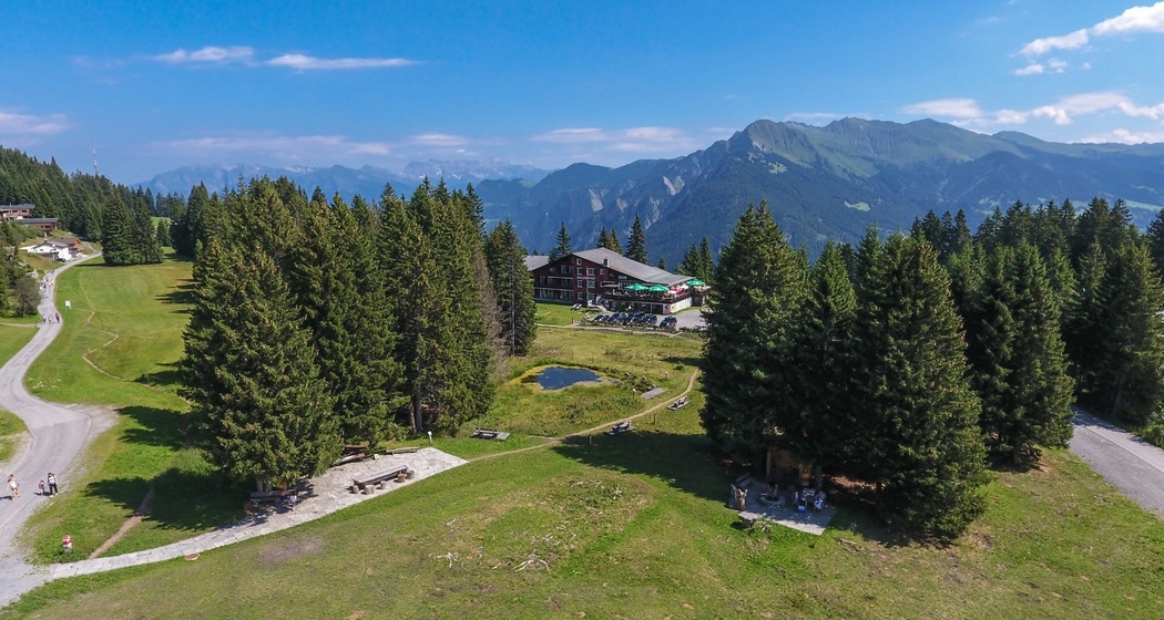 Malixerhof Brambrüesch im Sommer