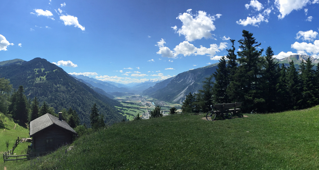 Prächtige Aussicht vom Mittenberg