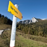 Aufstieg zum Kunkelspass