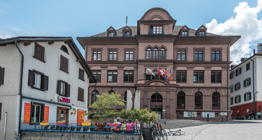 Ilanz, die erste Stadt am Rhein