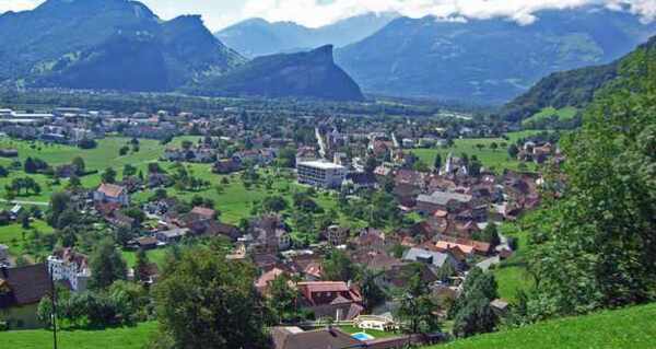 Aussicht während des zweiten Aufstiegs