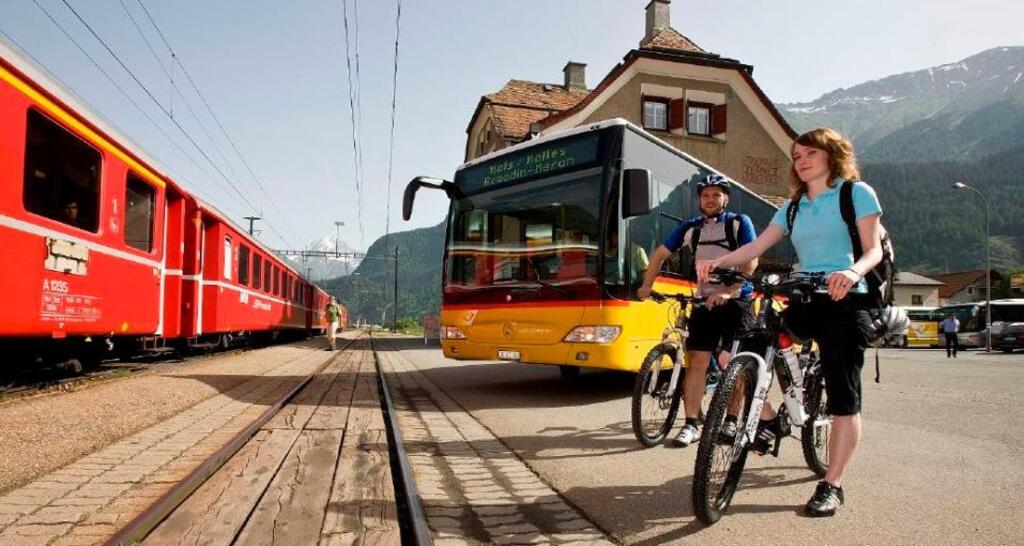 Umstieg Postauto (Flowtour)