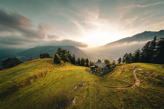 Mittenberg Aussicht Herbst