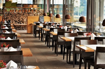 Panorama Restaurant vom The Alpina Mountain Resort