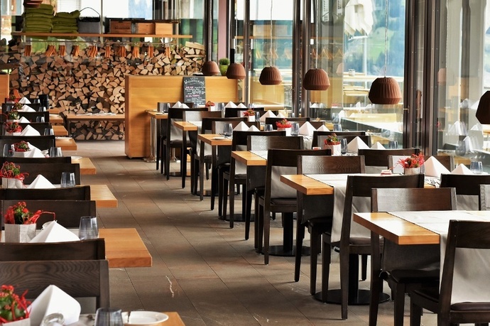 Panorama Restaurant vom The Alpina Mountain Resort