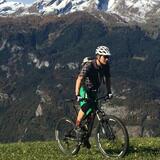 Calanda im Hintergrund