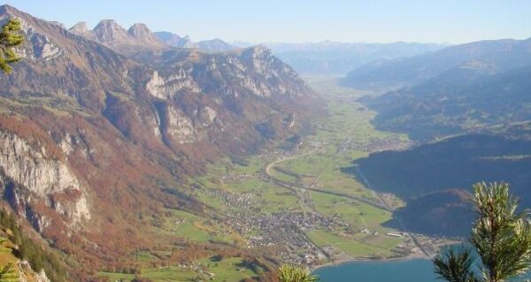 Tiefblick ins Seeztal