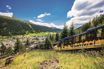 Schatzalp-Bahn in Davos