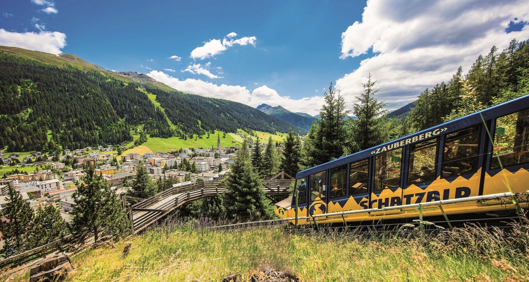 Schatzalp-Bahn in Davos