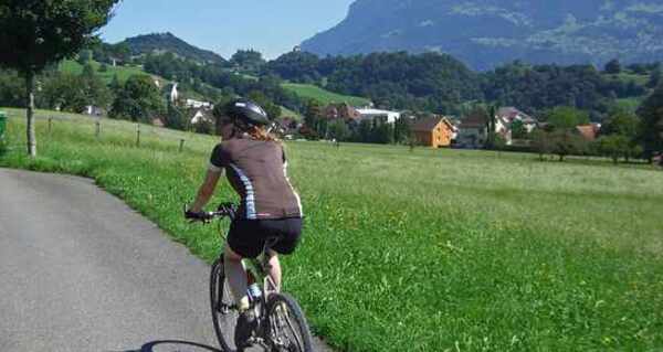 Nach der ersten Abfahrt vor Azmoos
