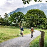 Unterwegs auf der Churer Rheinroute 501