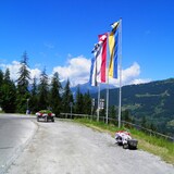 Blick von Tschiertschen übers Schanfigg