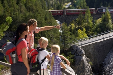 Bergün Filisur im Sommer