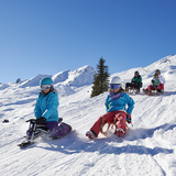 Schlittelweg Tschuggenhütte - Tschuggen Grand Hotel