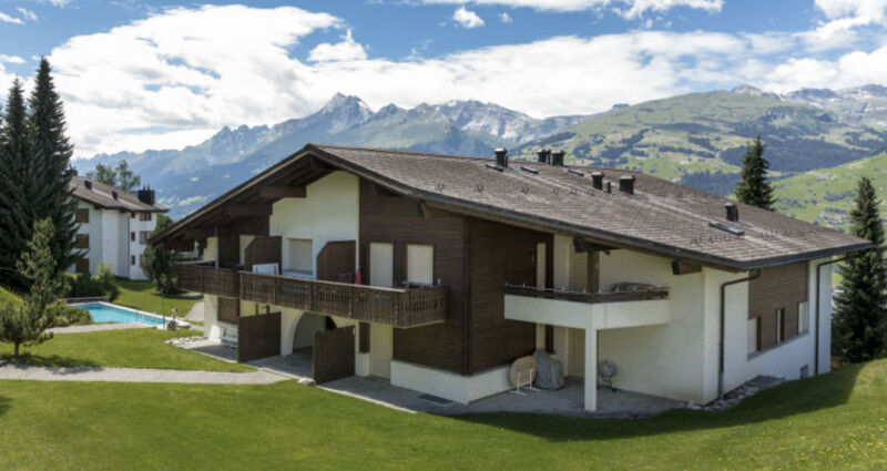 Ferienwohnung Gadastatt - Ansicht Sommer