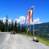 Blick von Tschiertschen übers Schanfigg