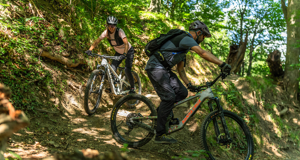 Zig-Zag Trail bei Araschgen