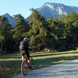 Abzweigung auf den Trail Richtung Reichenau