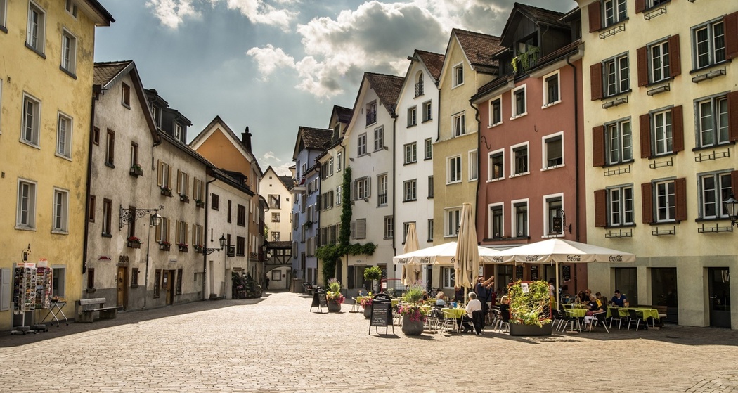 Arcas Platz in der Altstadt